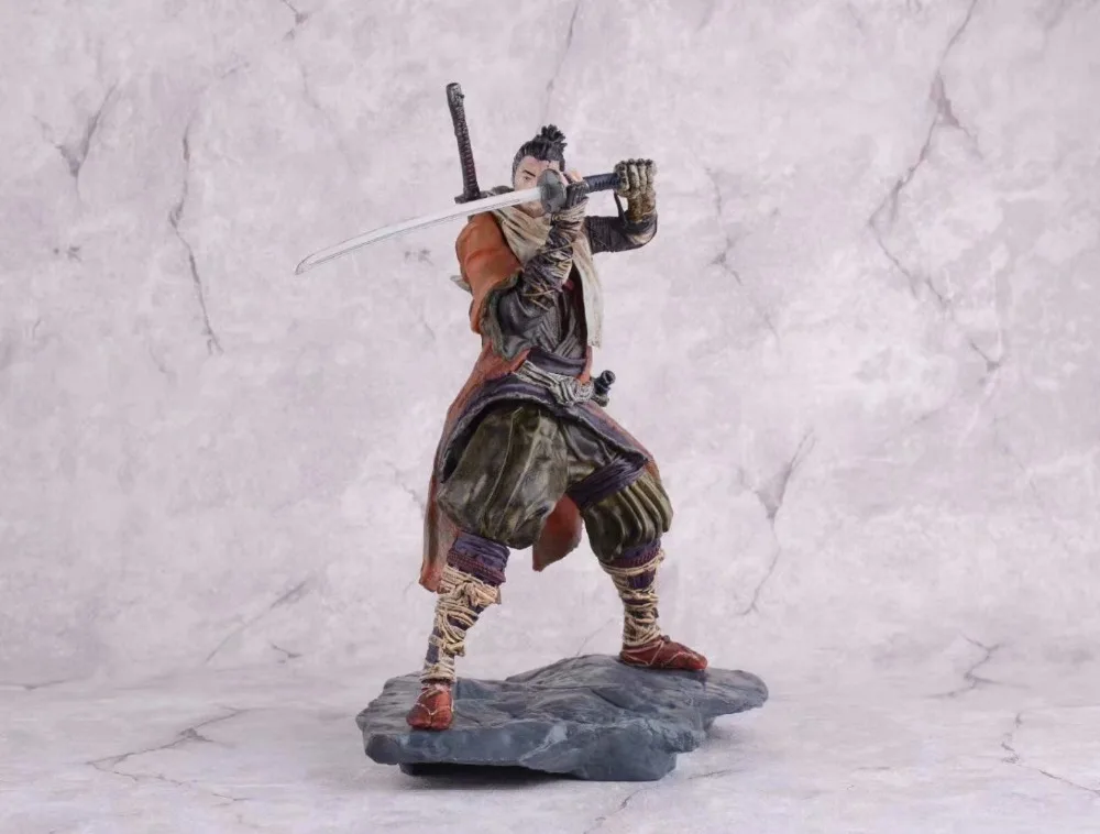 SEKIRO Shadows Die Twice Аниме игровая фигурка ПВХ Фигурки игрушки 200 мм SEKIRO: Shadows Die Twice Коллекционная модель