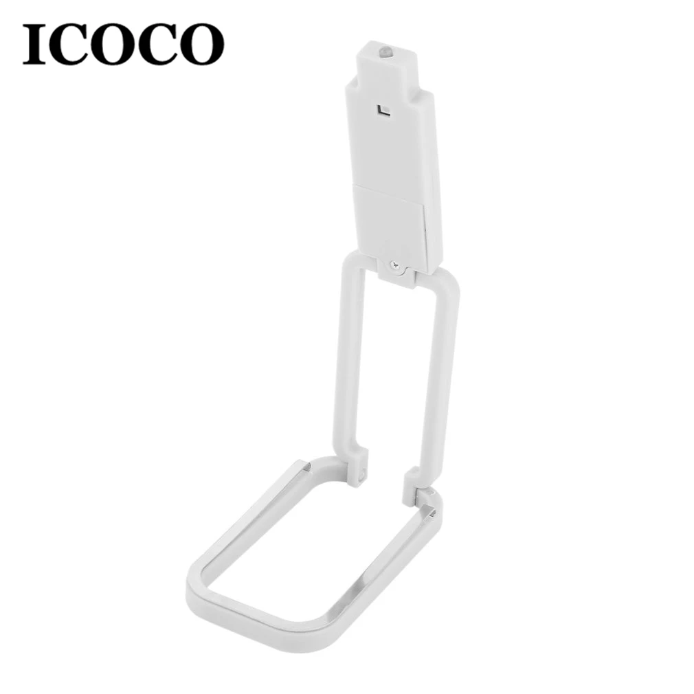 ICOCO 1 шт. Портативный Mini 2 светодиода Clip на свет книга Батарея управлением ночник