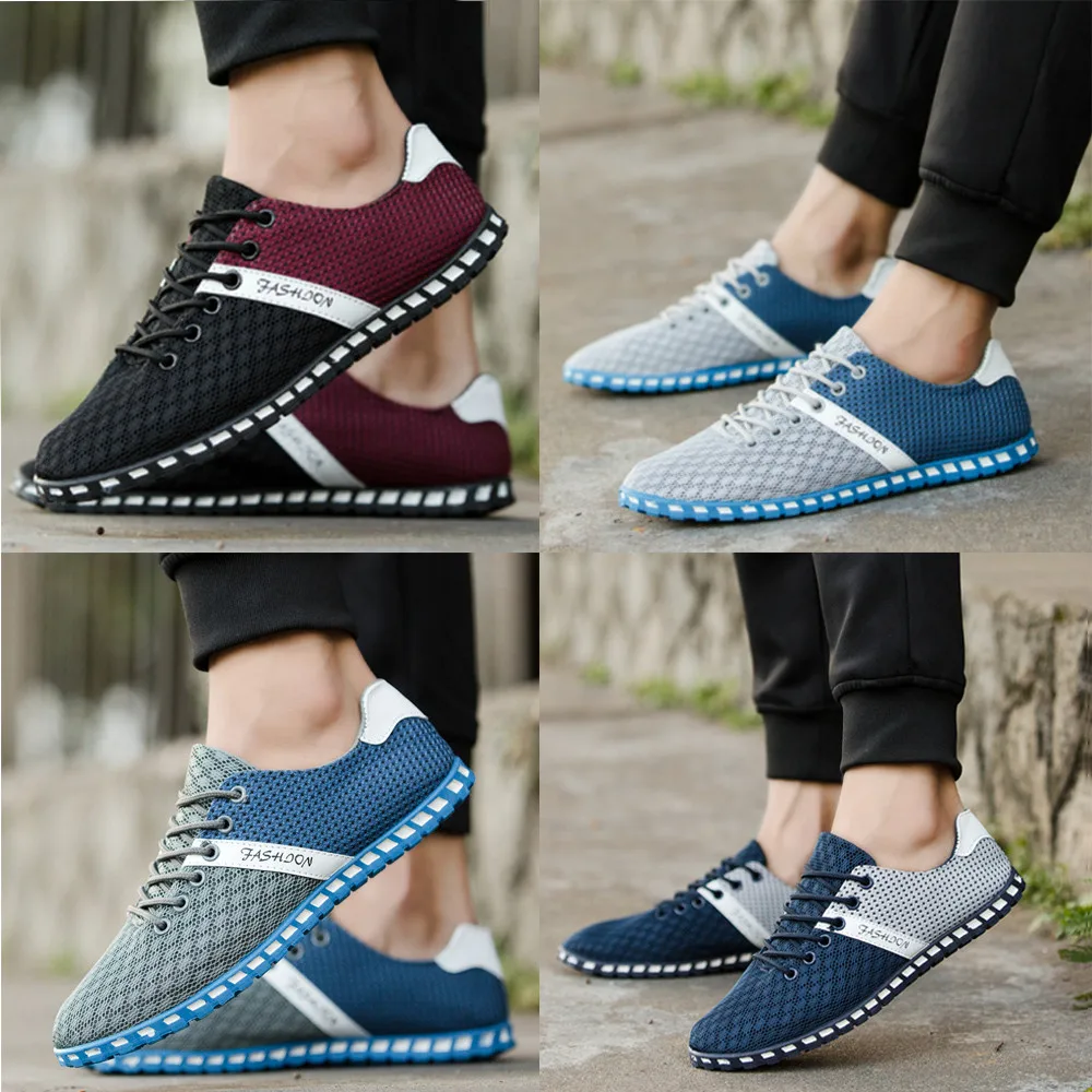 Мужская повседневная обувь; дышащая мужская обувь; Tenis Masculino; zapatos hombre Sapatos; Уличная обувь; кроссовки для мужчин; Новинка; Dec4