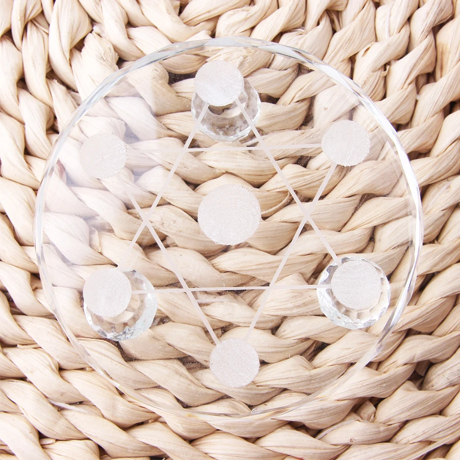 

Natural rose quartz SevenStar Chakra Ball Sphere Stone Beads Fengshui Healing Reiki Crystal Suit White Glass Stand Plate