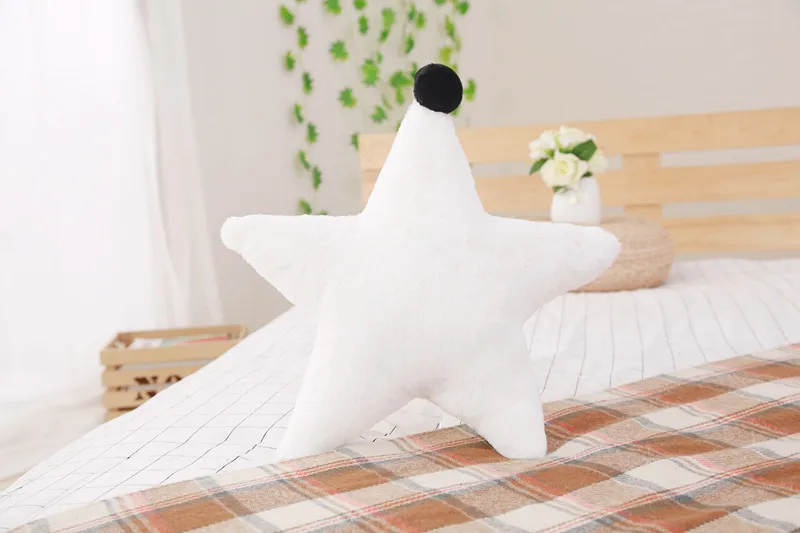 45cmx50cm Новая плюшевая игрушка для дивана Подушка декор комнаты Дети Спящая кукла супер Подушка Прекрасный чучело Сердце Луна Корона Звезда форма игрушки Рождество - Цвет: 45cmx50cm