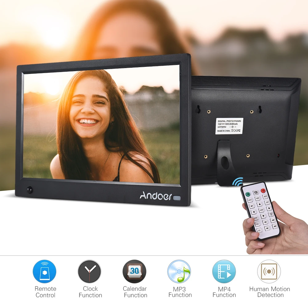 Andoer 11 6 &quotHD IPS широкоформатная цифровая фоторамка цифровой фотоальбом 1920*1080