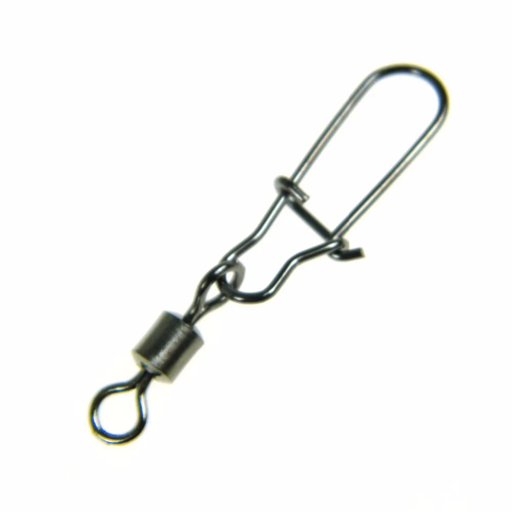 100 шт./лот Роллинг Вертлюги с Crosslock дуэт замок Защелкивается поворотный 8 кг до 45