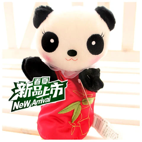 metoo genuine cat hand puppet cute panda plush toy doll fun games gift for shipping | Игрушки и хобби