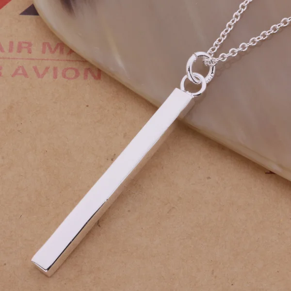 Женское ожерелье с подвеской в виде серебра AN286|necklace bike|necklace resinnecklace rock |