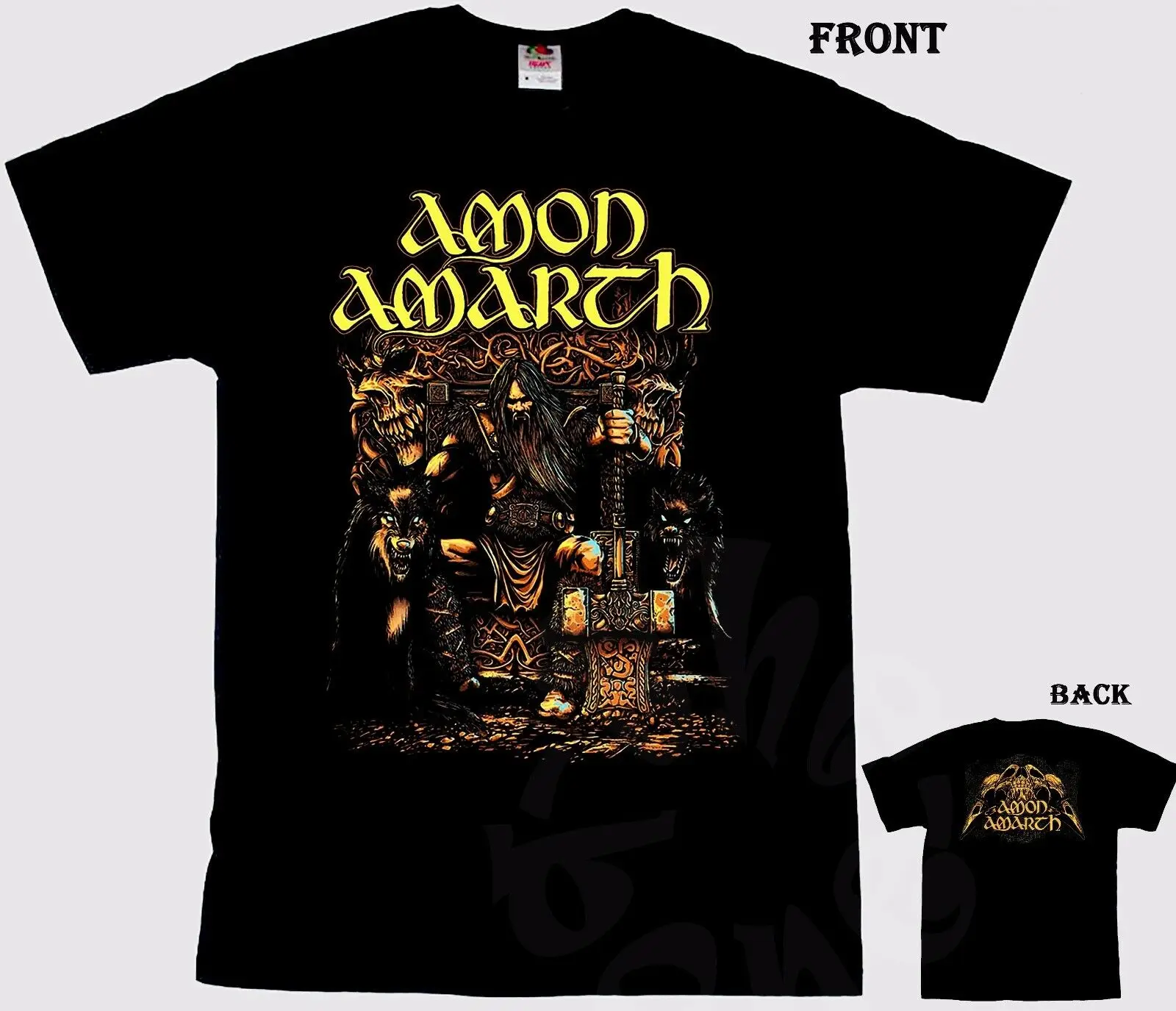 Amon Amarth шведский мелодичный дэт метал группа T_shirt Размеры: S до 6XL дешевые оптовые