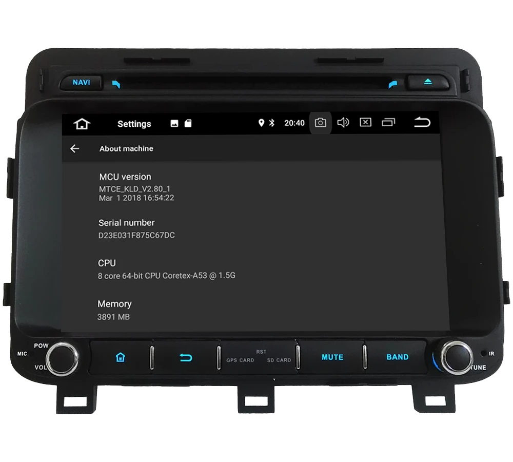 " Восьмиядерный 4G Wifi Android 8,1 4 Гб ОЗУ 64 Гб ПЗУ RDS USB BT автомобильный DVD мультимедийный плеер Радио стерео для Kia K5 Optima