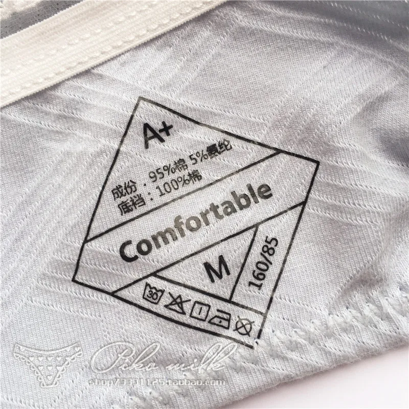 Женское нижнее белье SP & CITY бесшовные хлопковые трусы с принтом мягкие