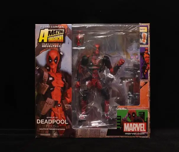 Kotobukiya Marvel X-men Дэдпул ПВХ 16 см фигурка игрушки | Игрушки и хобби