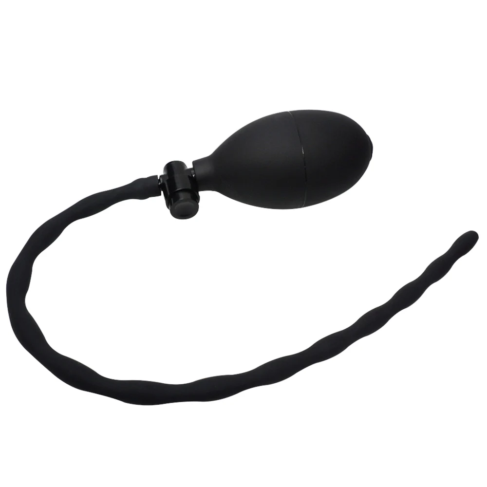 Уретры стимулируют надувной пенис Plug силиконовые уретры расширители мужской