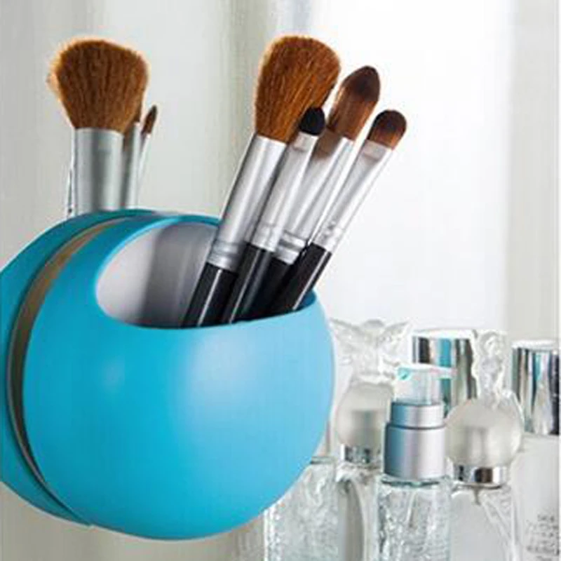 style 2 blue Аксессуары для ванной комнаты, дизайнерский держатель для зубных щеток, пластиковая мыльница, подвесной ящик для хранения мыла, Креативные кухонные инструменты для ванной комнаты - Цвет: style 2 blue
