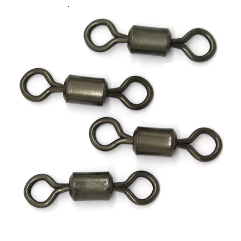 20 шт./лот соединитель для ловли карпа поворотный крючок удлиняющие Вертлюги