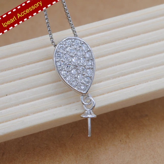 Капли воды перламутровый кулон-аксессуар S925 стерлингового серебра жемчужная