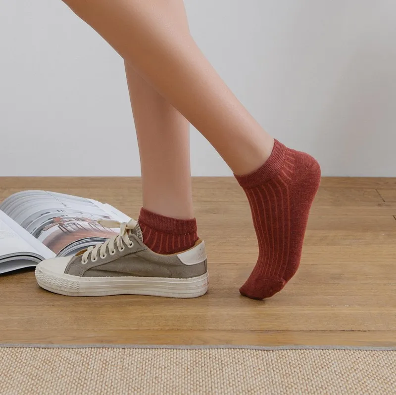 5 пар милых носков ярких цветов хлопковые носки унисекс для женщин и мужчин