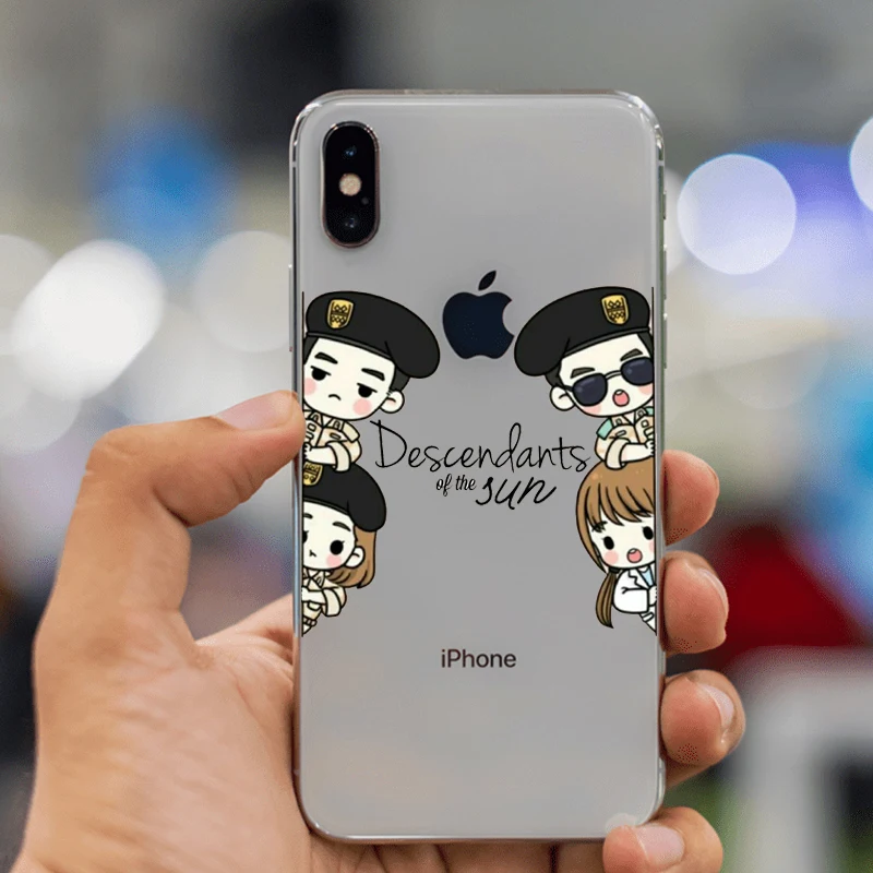 Мягкий силиконовый прозрачный чехол из ТПУ для Apple iPhone XS Max 8 6 6S Plus X R 5 5S SE 5C 4
