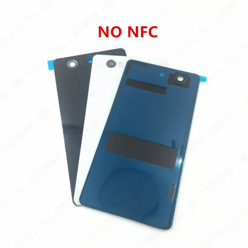 Vannego 10 шт. для Sony Xperia Z3 Compact D5803 D5833 чехол стеклянный корпус батареи Чехол Mini Замена