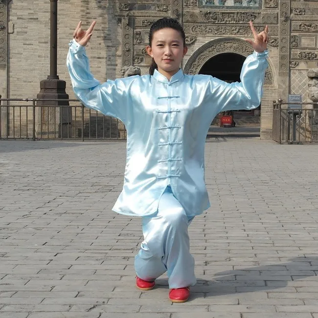 Китайская Униформа кунг фу тай чи винтажный костюм для боевых действий униформа
