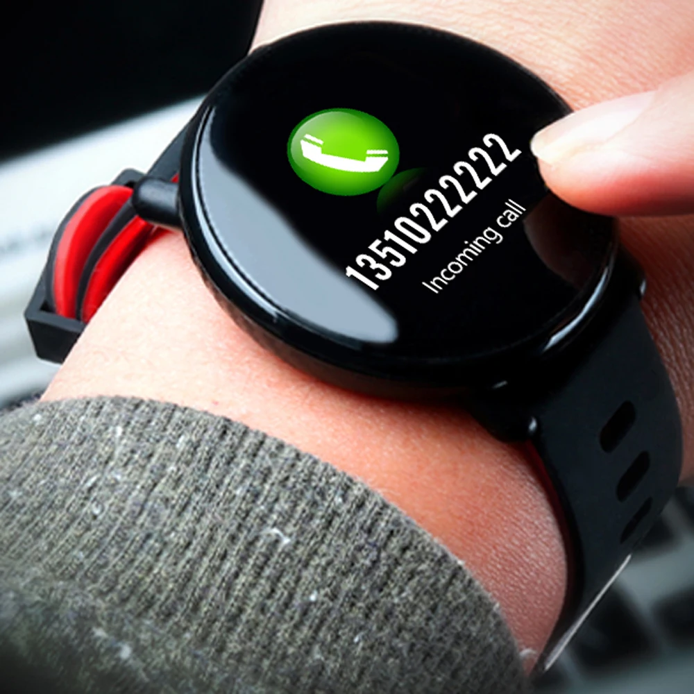 UHOOFIT K1 Смарт часы ips цветной экран фитнес трекер монитор сердечного ритма