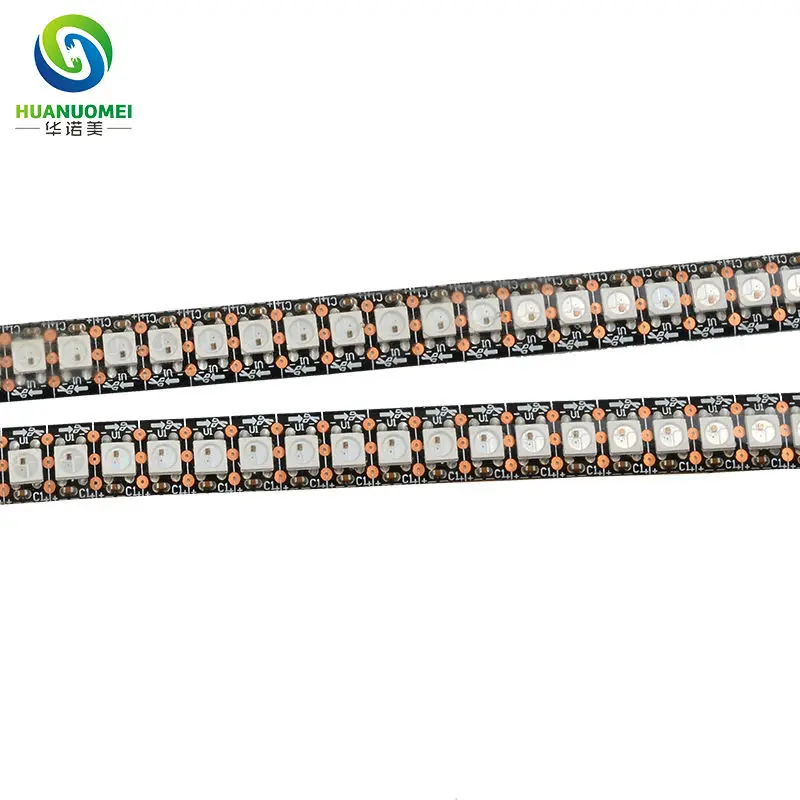 2 м 144 светодиодный s/M WS2812B 5050 SMD RGB пикселей полосы WS2812 цифровые гибкие