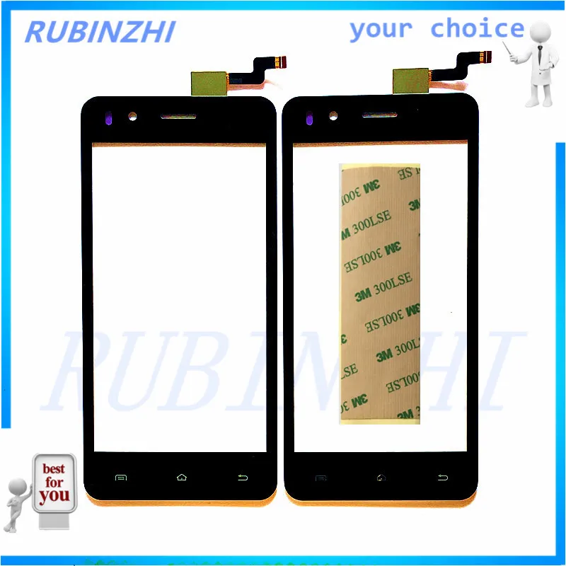 RUBINZHI сенсорный экран для телефона Для Micromax Bolt Selfie Q424 сенсорная панель сенсорного