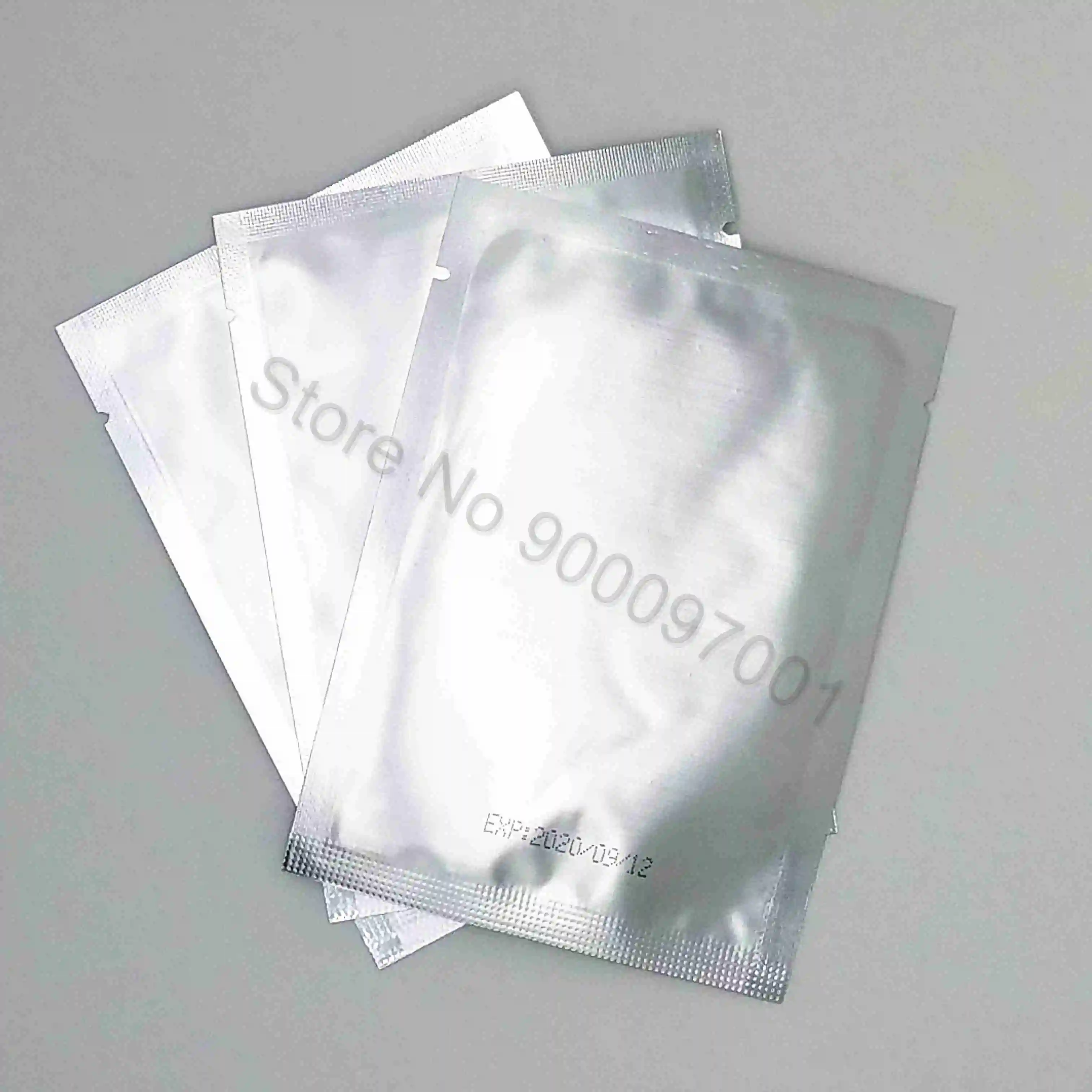 sliver without print 50 пар/упак. новые бумажные патчи ресницы под накладки для глаз ресницы наращивание ресниц бумажные патчи для глаз накладки-наклейки под глаз инструменты для макияжа - Цвет: sliver without print