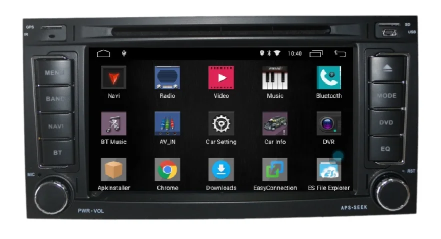 7 дюймов Android 9 Автомобильный gps навигатор 2din DVD радио плеер для Volkswagen VW Touareg ram 2G rom 16G - Цвет: RAM1G ROM16G