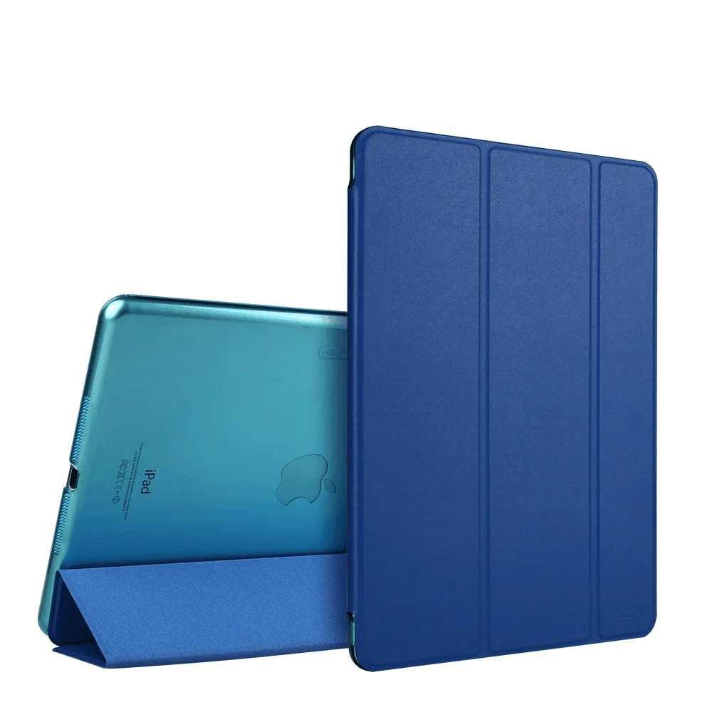 Чехол для iPad воздуха, ESR ура Цвет PU прозрачная задняя Ultra Slim Light Вес Trifold Смарт чехол для iPad воздуха/5