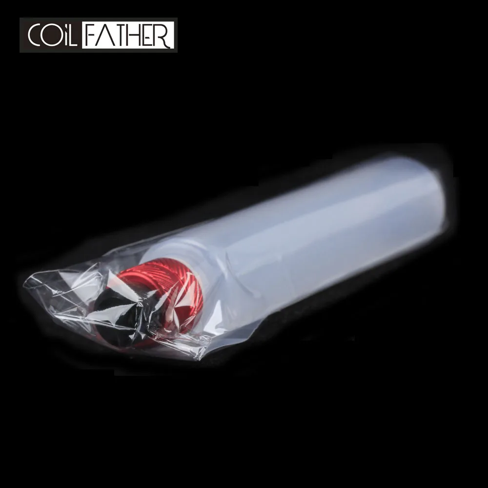 

Coil Father Plastic 30ml Eliquid Bottle Aluminum Cap EJuice Port Long Slim Dropper Bottom Tank Bottle for E-juice Vape