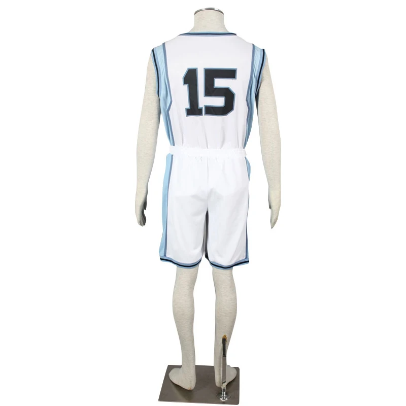 Костюм Ainclu белый Kuroko без корзины баскетбольный костюм Tetsuya SEIRIN для косплея детей