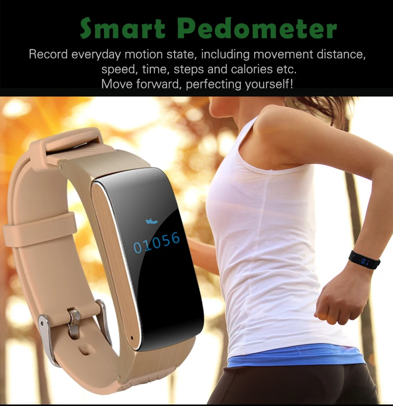 DF22 смарт-браслет Talkband Bluetooth часы браслет Портативный разговор Smartband шагомер Активный Фитнес-трекер для IOS Android телефон