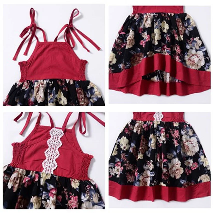 ZJHT/Новое Бандажное платье для маленьких девочек одежда детей кружевное