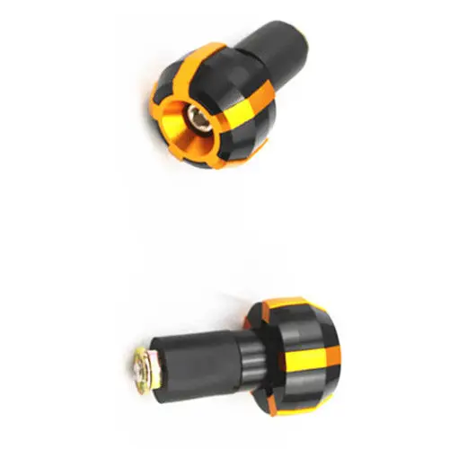 

Pair Gold Universal CNC 7/8" 22mm Handlebar Bar Ends For Suzuki GSX-R Yamaha R1 R6 R6S Honda CBR Kawasaki ZX ATV