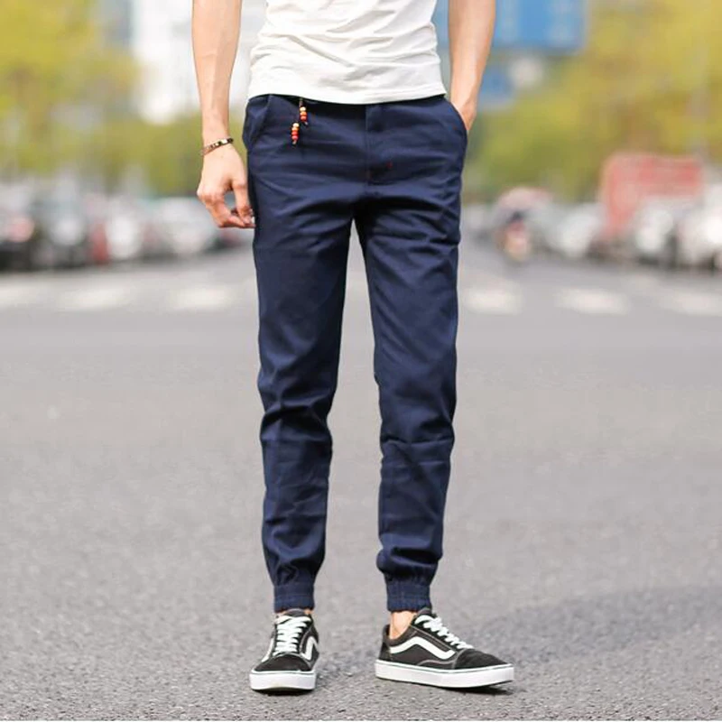 2019 Hot Top Quality New Brand Mens Print Beam Foot pants Sport Joggers pencil Men Hip Hop Outdoor Sweatpants | Мужская одежда