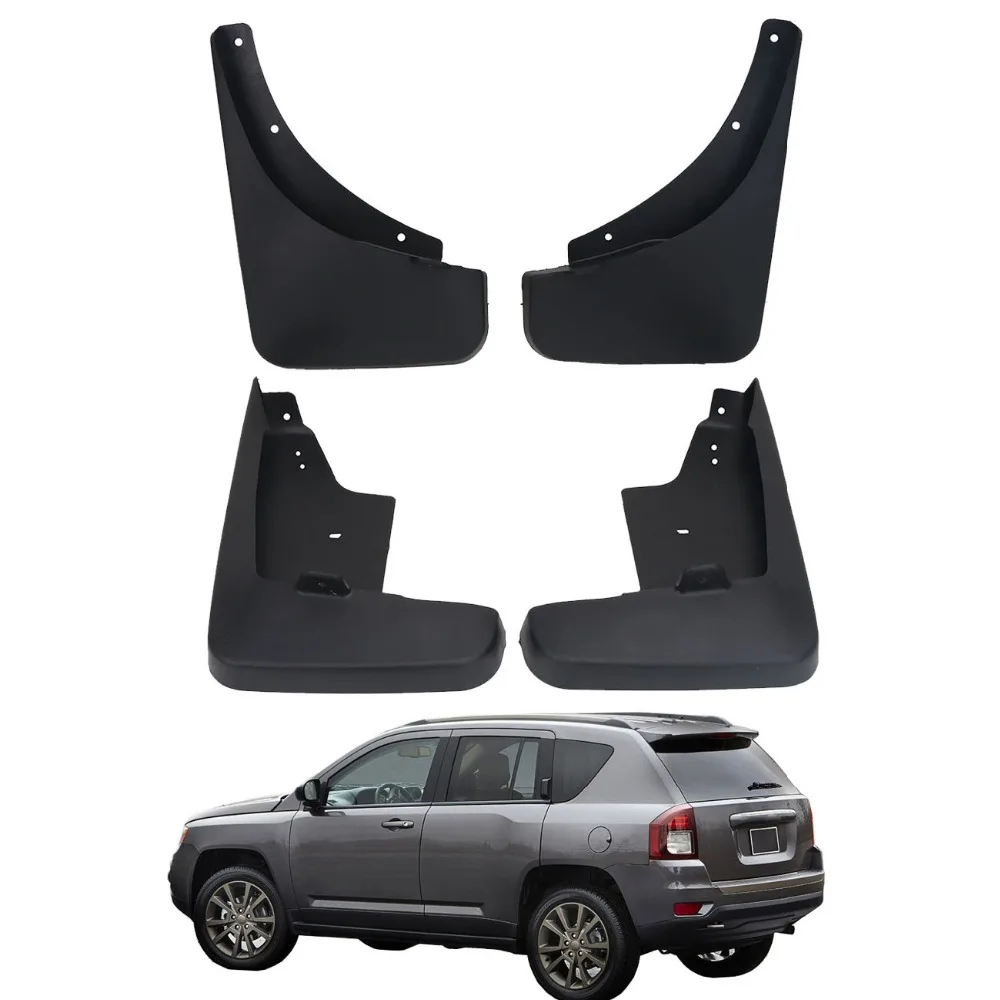 Передние и задние брызговики для Jeep Compass 2011 2017 литые Брызговики RA004|rear mud flap|mud