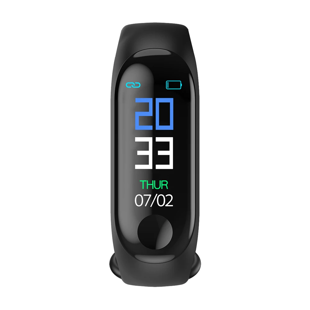 Bluetooth спортивный Монитор артериального давления пульсометр M3 plus фитнес-трекер