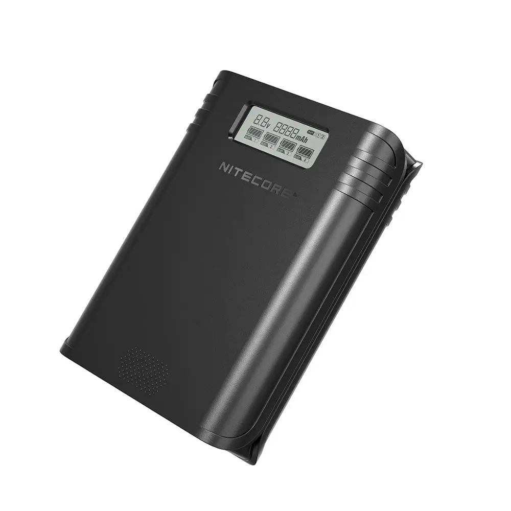 Оригинальное NITECORE F4 четырехслотовое гибкое зарядное устройство банка мощности применяется к литий-ионному/младенческому коэффициенту смерти: 18650