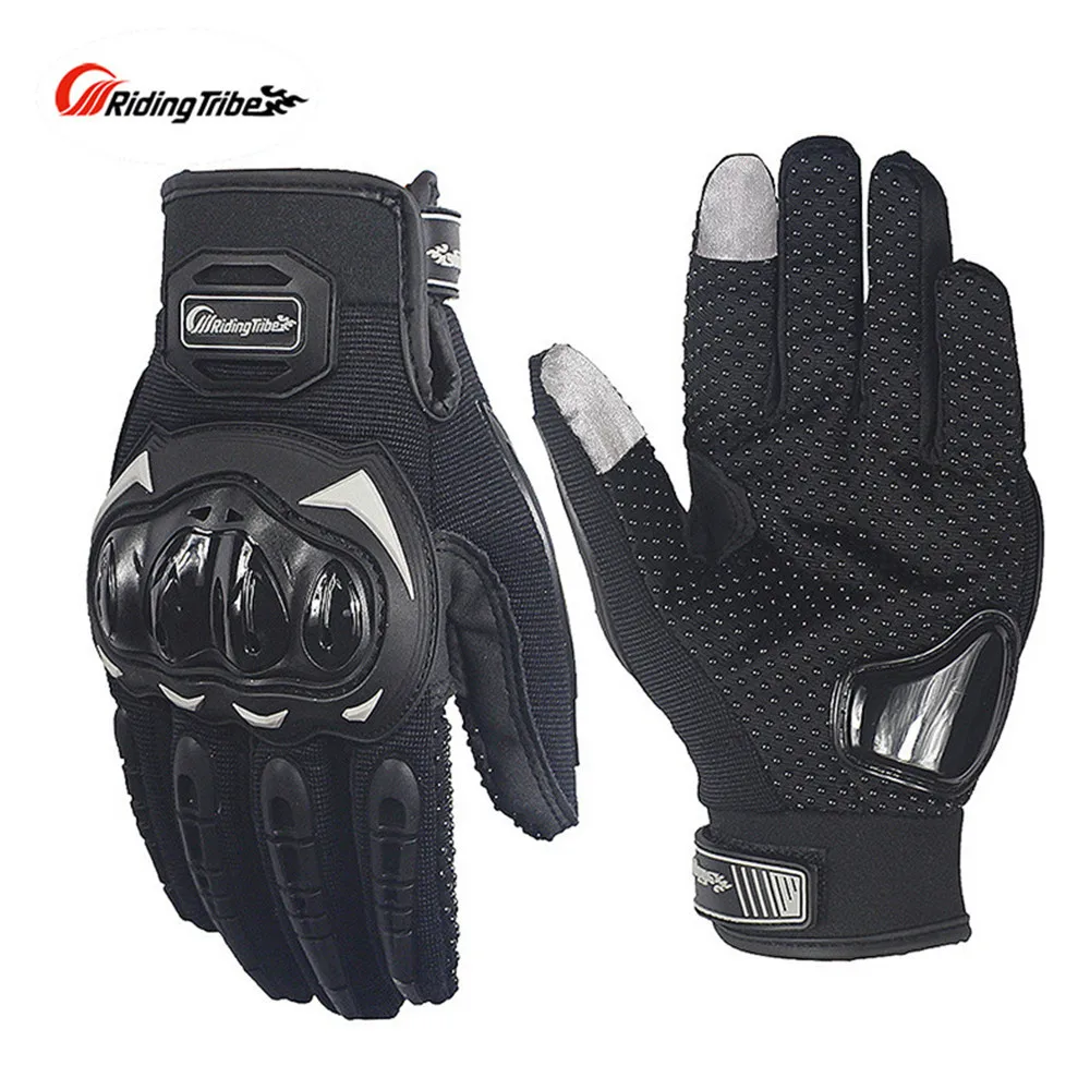 Полный палец Мотоциклетные Перчатки Guantes Moto Luvas Eldiven Handschoenen Luvas da Motocicleta велосипедные перчатки MCS1702 Riding Tribe