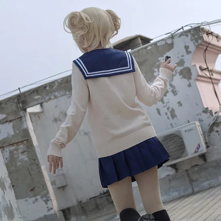 2019 костюм аниме для косплея Мой герой карнавальный Boku no Hero Academy Himiko Toga школьная