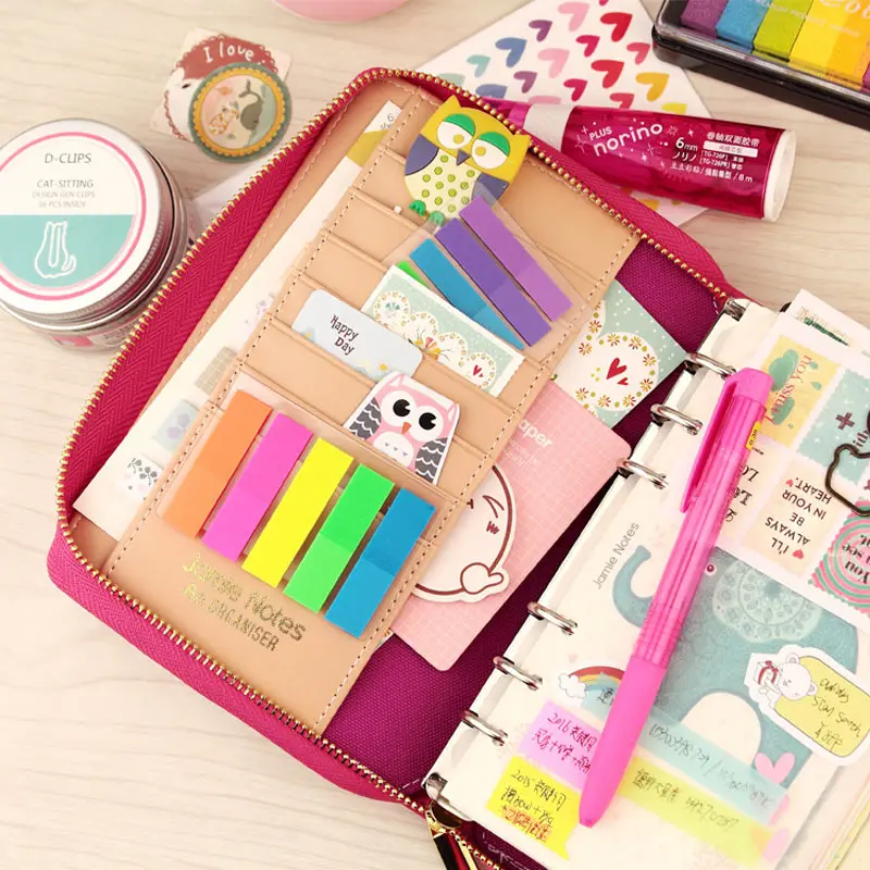 YIWI из искусственной кожи спираль вкладыш многоразового Путешествия журнал