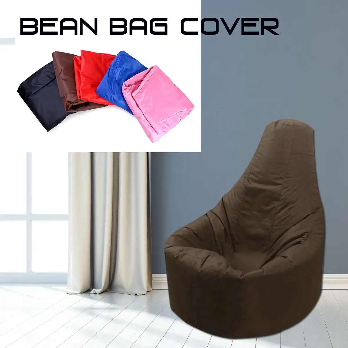 70x95 см Lazy Bean Bag чехол для дивана и стула из ткани Оксфорд кресло для дивана мебель для гостиной без наполнителя Pouf Puff чехол для дивана