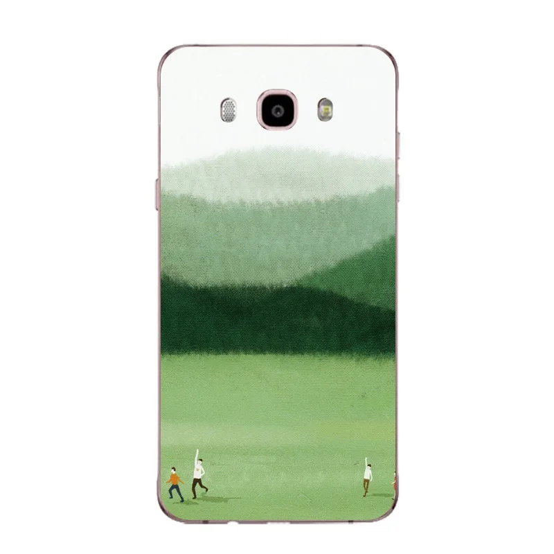 Мягкий прозрачный чехол из ТПУ для Samsung J3 J5 J7 S6 S7 S8 note8 A3 A5 C7 J2prime Smile Flora роскошный