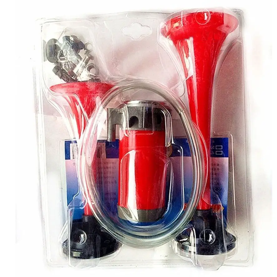 Новый Автомобильный Автомобиль супер громкий двойной воздушный рожковый сигнал