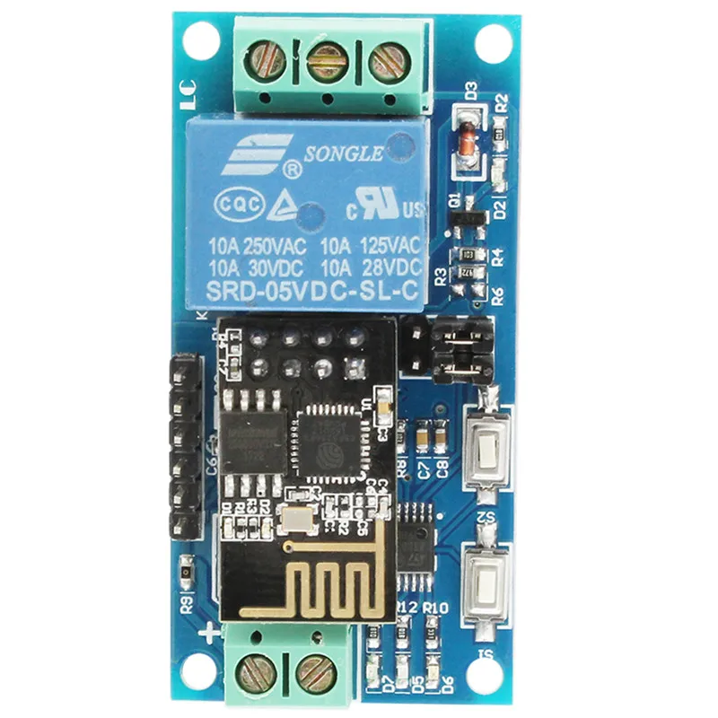 5 в ESP8266 ESP 01 1 WIFI реле канала модуль дистанционное управление переключатель для IOT