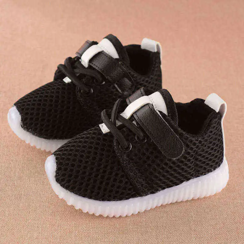 Новинка осени 2017 модная дышащая сетчатая розовая светодиодная вспышка для