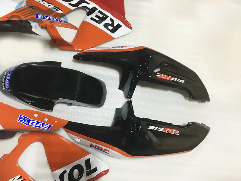 Комплект обтекателей для мотоцикла HONDA CBR900RR 919 orange Обтекатели repsol CBR919 98 99 CBR 919RR