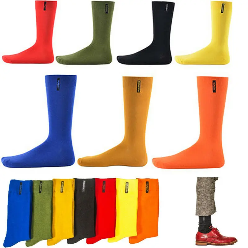 Новинка 2019 7 цветов носки 1 пара мужские повседневные спортивные баскетбольные