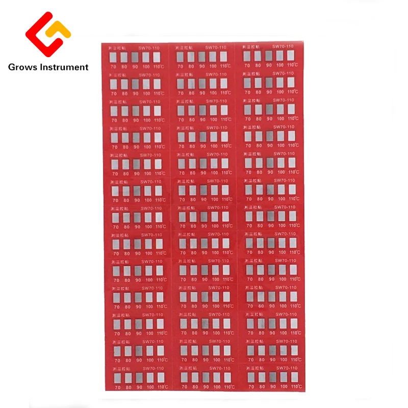 Влагозащищенный лист с индикацией температуры SW789 Термочувствительная тестовая