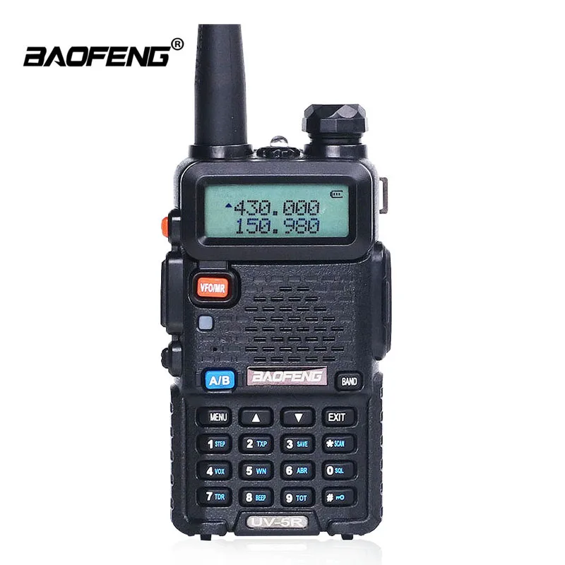 baofeng уф 5r рация рации баофенг 5 Вт 128CH портативный Радиоприемник УФ 5R радиостанции