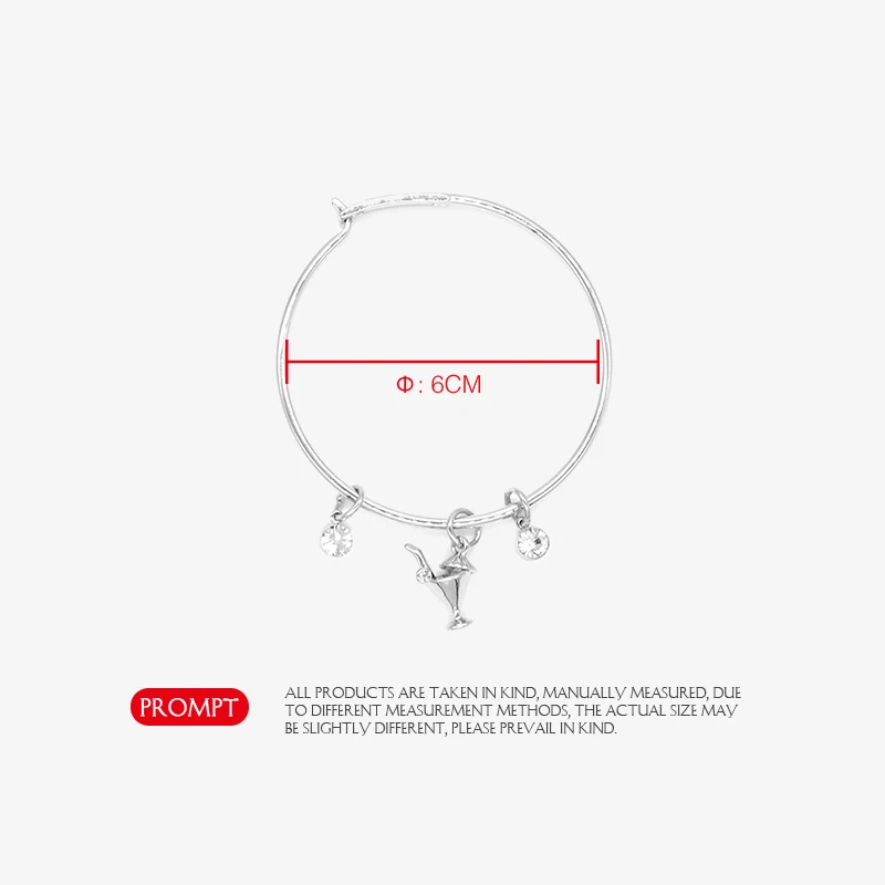 Браслет SANYU Fit Pandora новинка 2019 элегантный медный материал не серебристый сверло