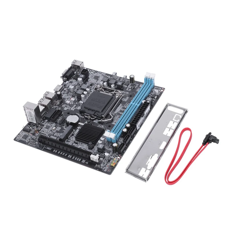 H110 Настольная компьютерная материнская плата Lga1151 Usb2.0 Vga Ddr3 поддержка 16 карт